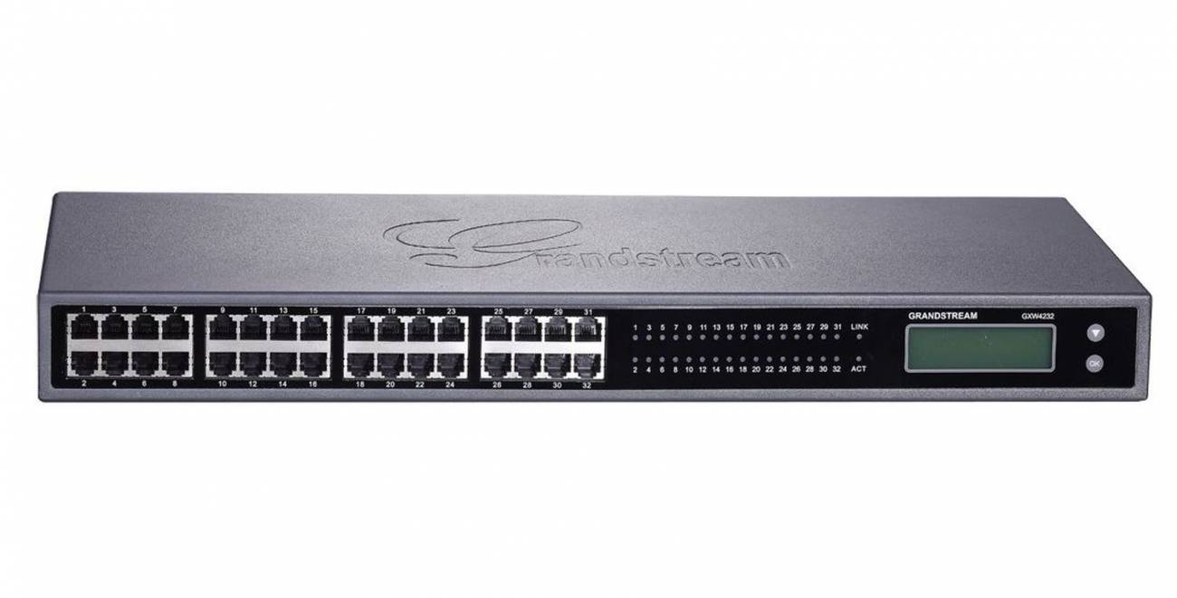 GRANDSTREAM GXW4232 VoIP шлюз 32 порта купить - VoIP шлюзы Новосибирск