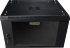 Шкаф настенный 19" 9U 600х450х501 мм стеклянная дверь черный GYDERS GDR-96045B