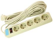 SVITTEX SV-003 удлинитель с сетевым фильтром 5 м 5 розеток