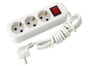 SVITTEX SV-011-10 удлинитель 3 розетки 10м, заземление и выключатель