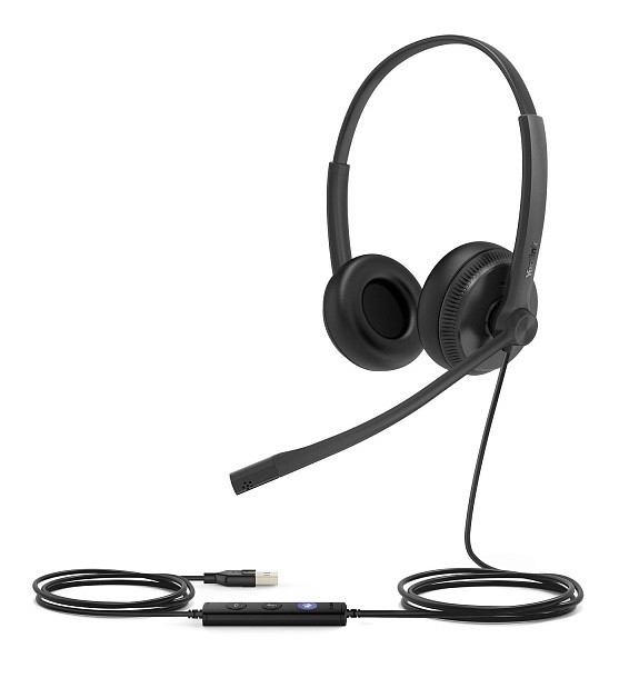 Yealink UH34 Dual Teams проводная USB-гарнитура 